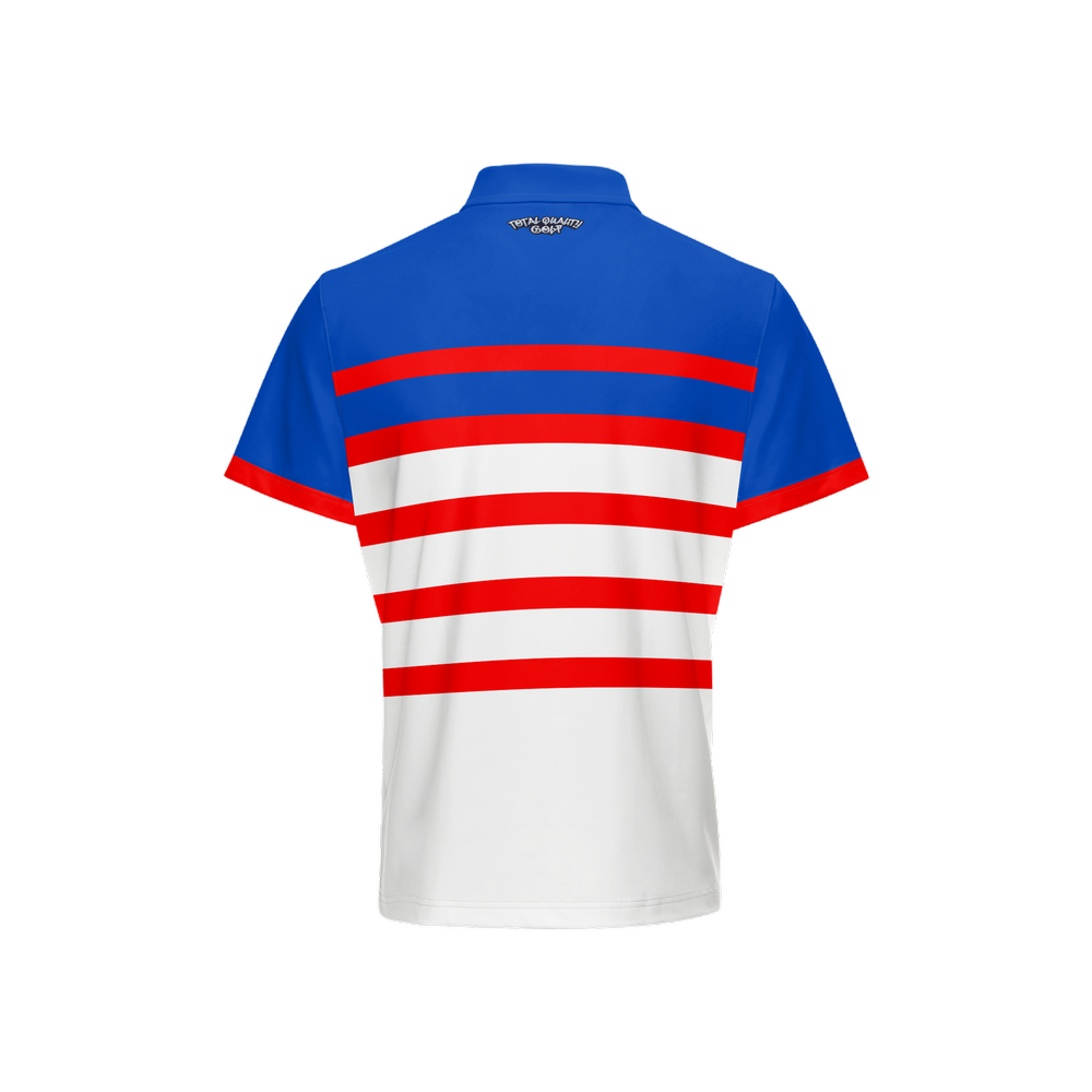 Merica Striped Polo