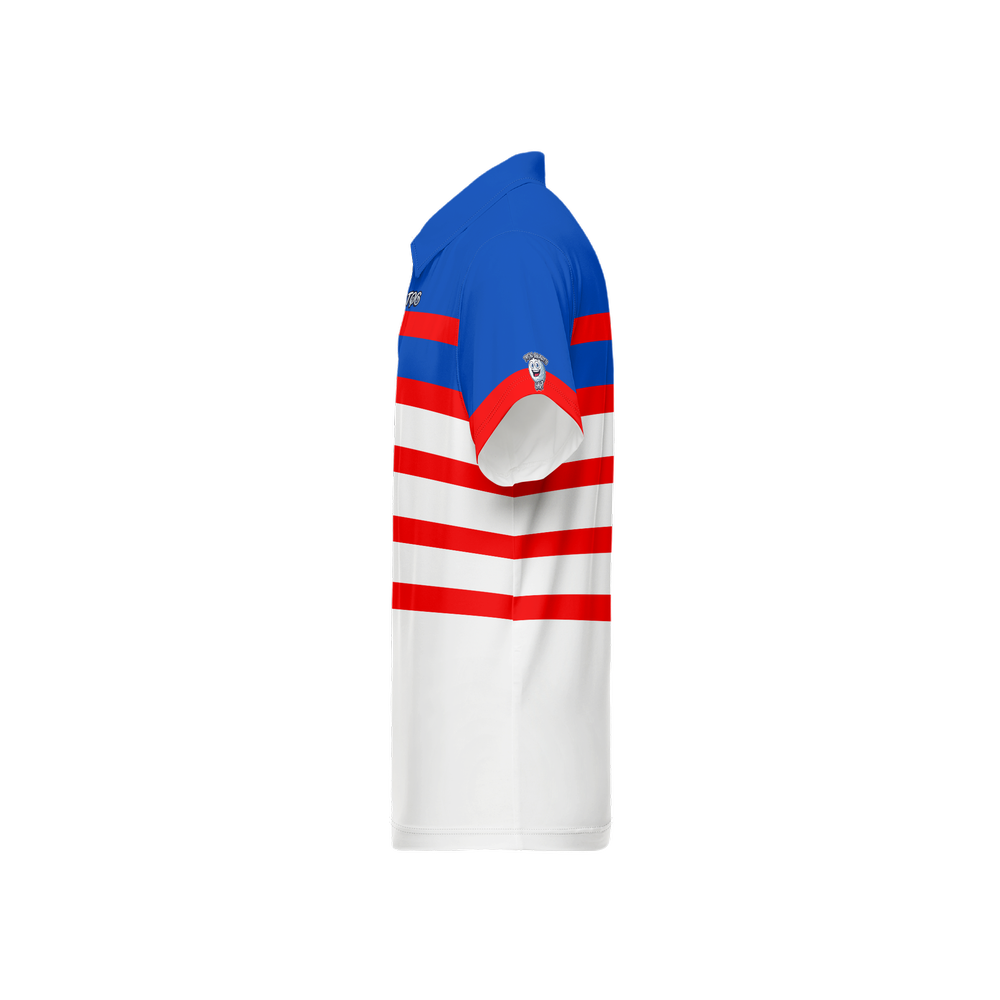 Merica Striped Polo